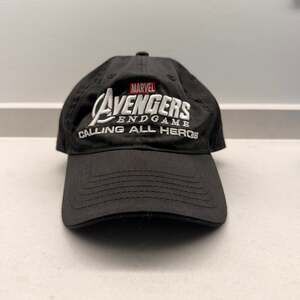 Marvel Avengers Endgame McDonald's Hat Adjustable Crew Cap Black